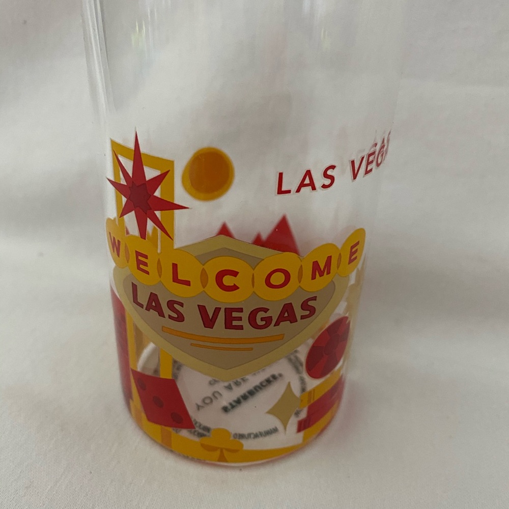 Starbucks Las Vegas “You Are Here” glass Tumbler